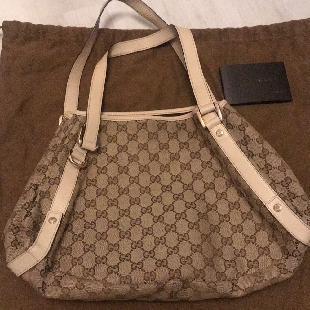 Preloved Gucci tote shoulder bag